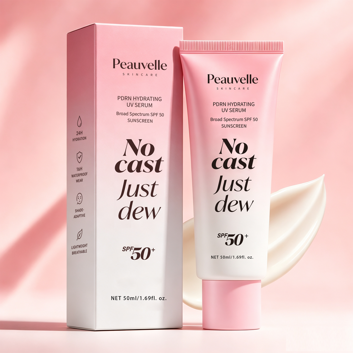 LEVPLUS™ PDRN Hydrating UV Serum
