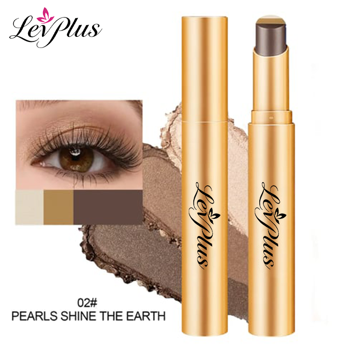 3-Color Gradient Cream Eyeshadow Stick | Multi-Use Twist-Up Eye Makeup