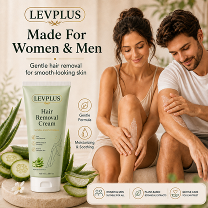 LEVPLUS Hair Removal Cream for All Women & Men