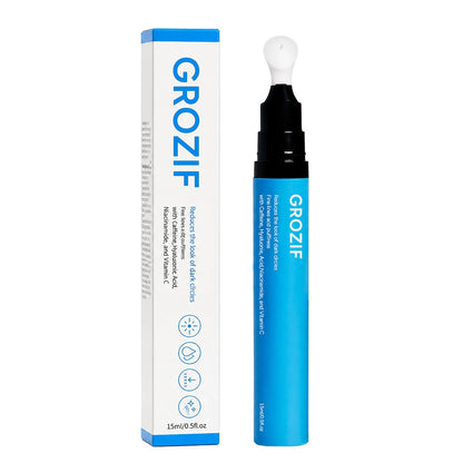 Cooling Eye Gel with Ceramic Tip | Caffeine, Niacinamide & Hyaluronic Acid Depuff Under Eye Treatment