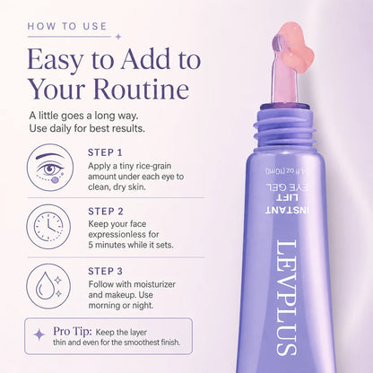 LEVPLUS™ Instant Eye Tightener - Tightens, Firms, & Blurs Wrinkles