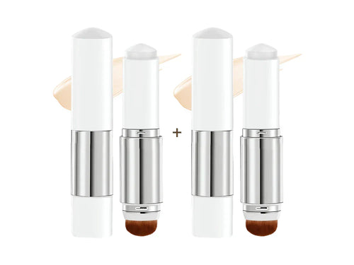 🎉BUY 1 GET 1 FREE🎉Color-Changing Foundation Stick with Collagen Capsules - Dual-Ended with Detachable Brush