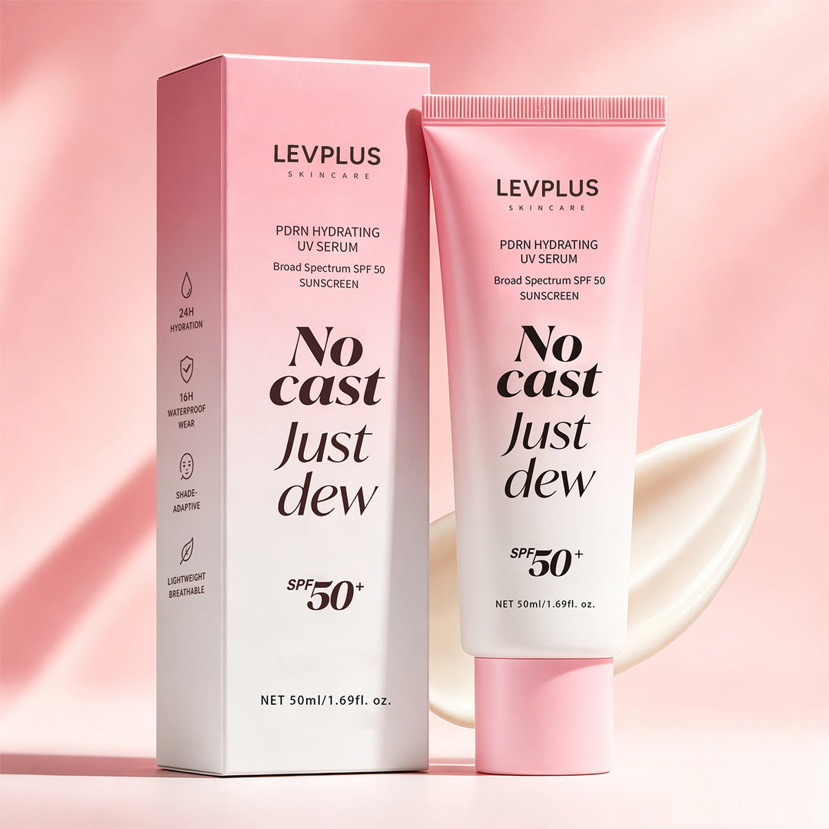 LEVPLUS™ PDRN Hydrating UV Serum