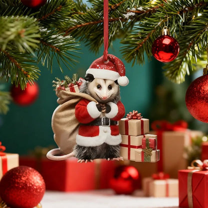 🔥🔥Opossum Christmas Ornament