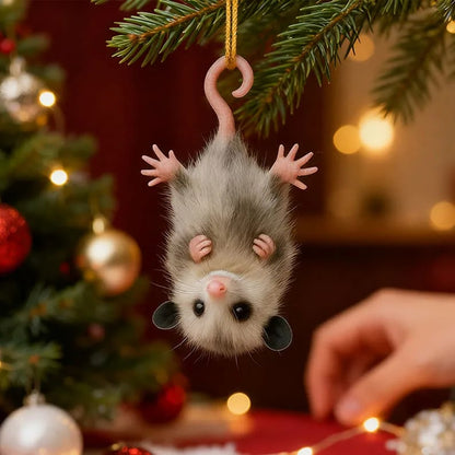 🔥🔥Opossum Christmas Ornament
