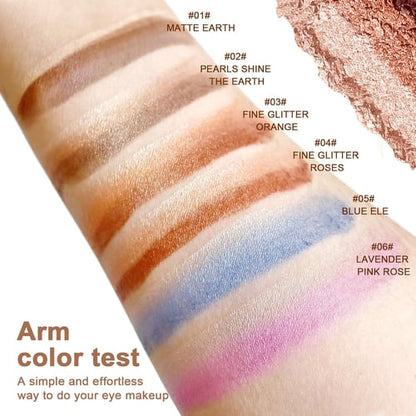 3-Color Gradient Cream Eyeshadow Stick | Multi-Use Twist-Up Eye Makeup