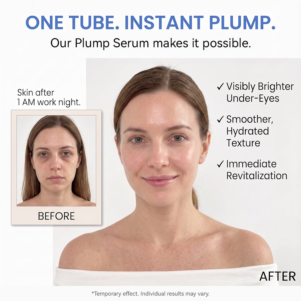 LEVPLUS Plump Serum - 3% 8D Hyaluronic Acid + PDRN for Deep Hydration & Firming