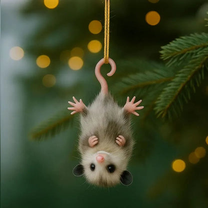 🔥🔥Opossum Christmas Ornament